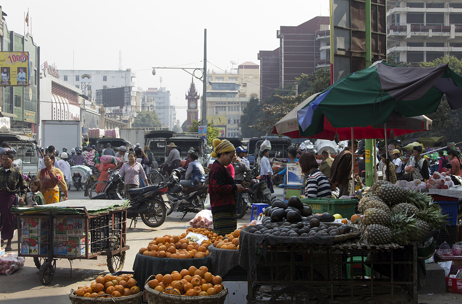 Mandalay, Zeigyo, Zentralmarkt 26th Road