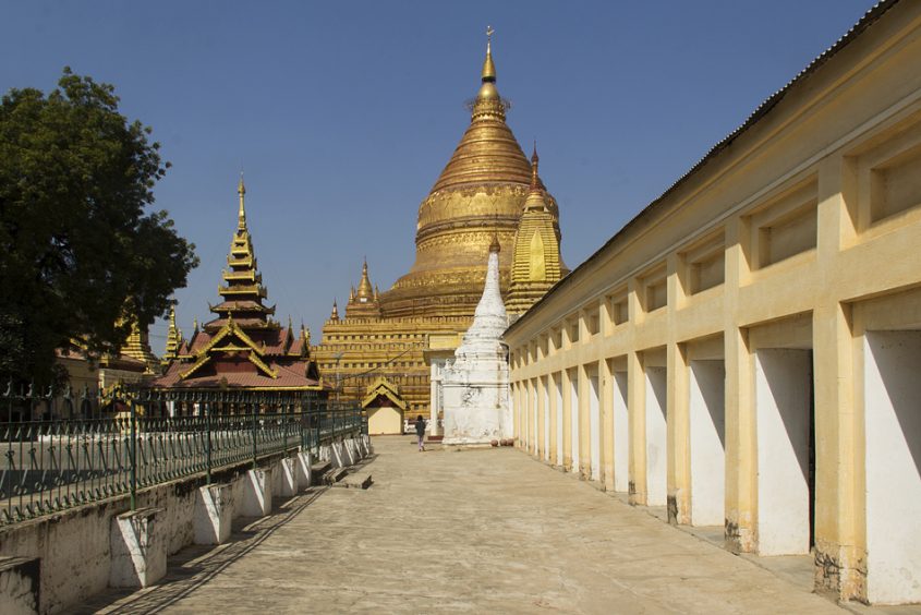 Bagan, Nyaung-U, Shwezigon-Pagode,