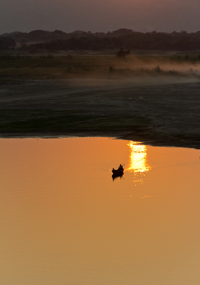 Bagan, Ayeyarwady, Sonnenuntergang