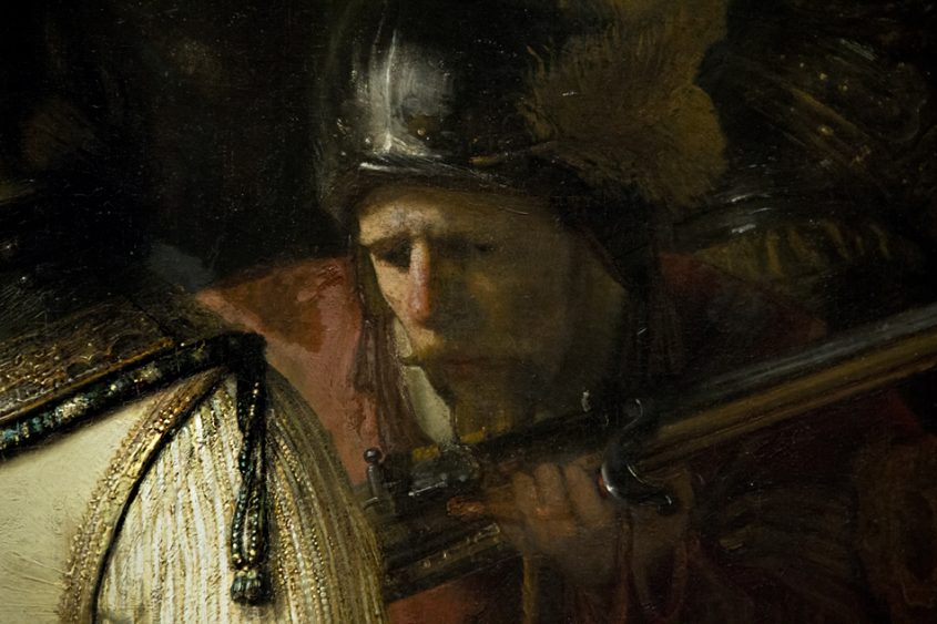 Amsterdam, Rijksmuseum, Rembrandt, Die Kompanie des Frans Banning Cocq (Die Nachtwache)