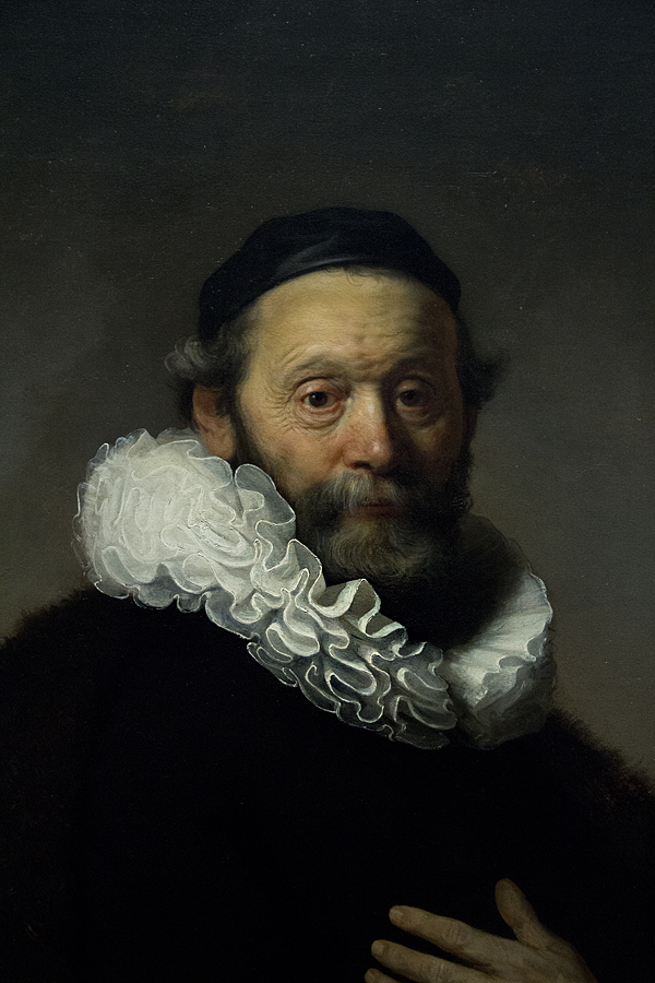 Amsterdam, Rijksmuseum, Rembrandt, Portrait Johannes Wtenbogaert