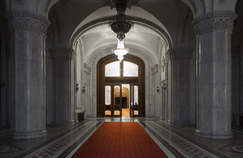 București, Palatul Parlamentului, Interior,