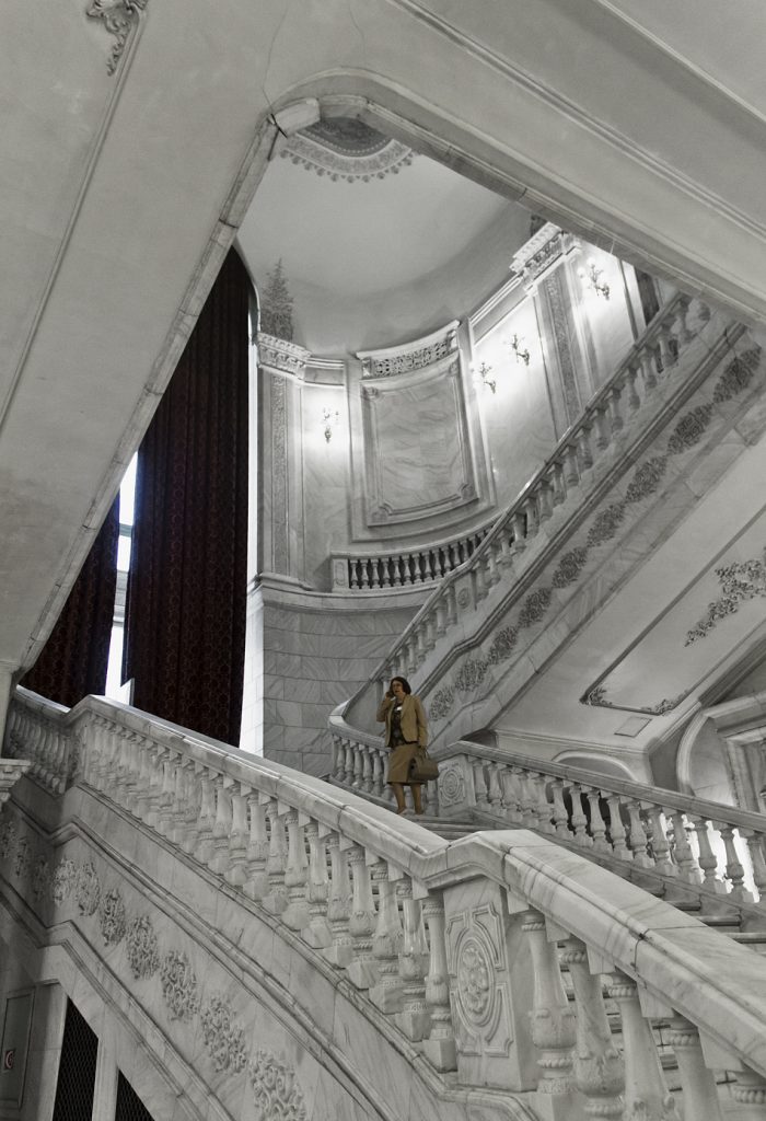 București, Palatul Parlamentului, Interior, Staircase