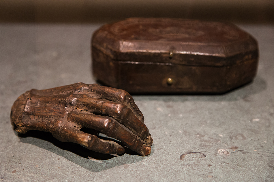 Merseburger Dom, Mumifizierte Hand von Rudolf von Schwaben