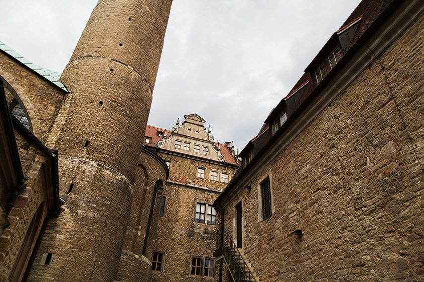 Merseburger Dom, Kapielhof, Turm
