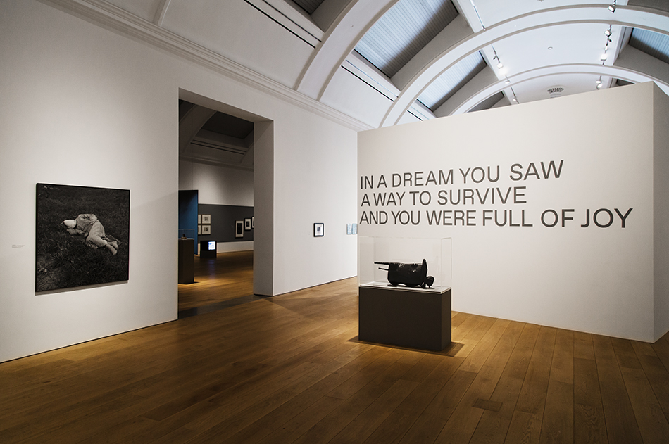 Manchester, Witworth Art Gallery, In a Dream You Saw a Way to Survive and You Were Full of Joy, curated by Elisabeth Price, Installation View