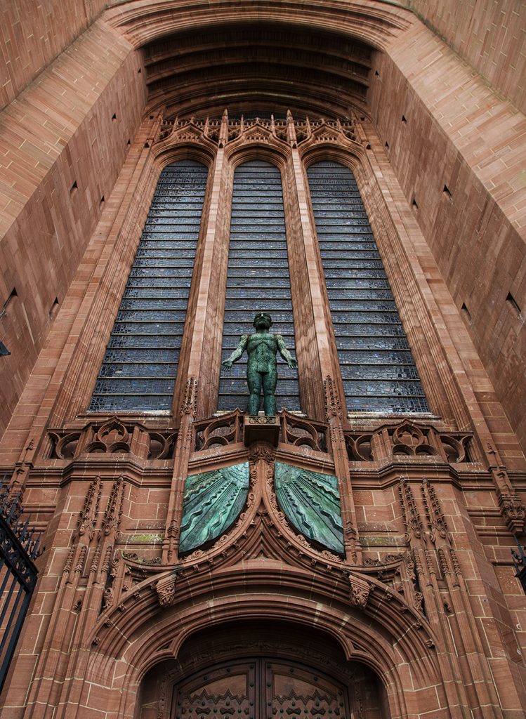 Liverpool Cathedral, Entrance and Facade