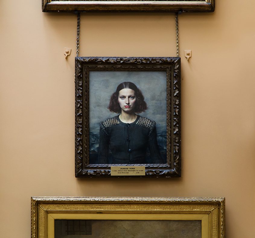 Lady Lever Art Gallery, Gerard Leslie Brockhurst, Jeunesse Dorée