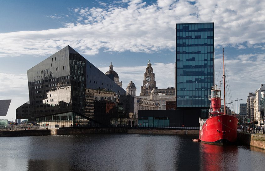 Liverpool, Canning Dock and Mann Island