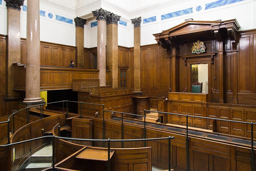 George Hall Court Court Room at St George’s Hall – blindbild