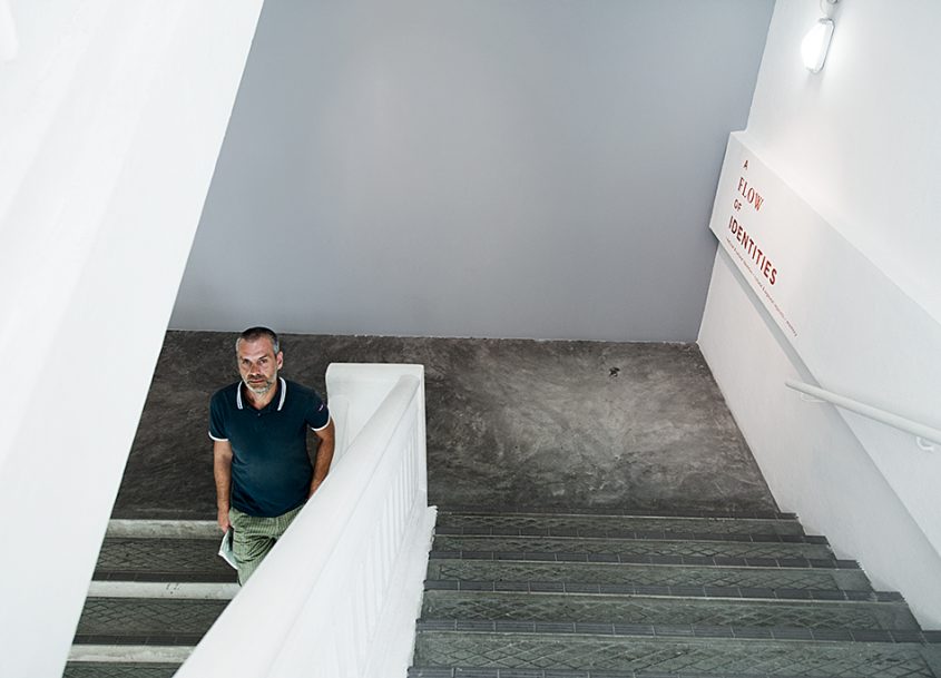 Staircase of Sam at 8Q, Singapore Biennale 2016, Fabian Fröhlich