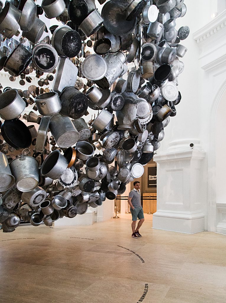 Subodh Gupta, Cooking the World, Singapore Biennale 2016, Fabian Fröhlich