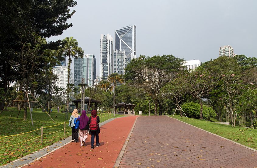 Fabian Fröhlich. Kuala Lumpur, KLCC Park