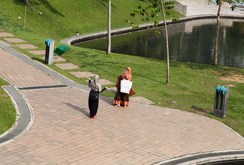 Fabian Fröhlich. Kuala Lumpur, KLCC Park