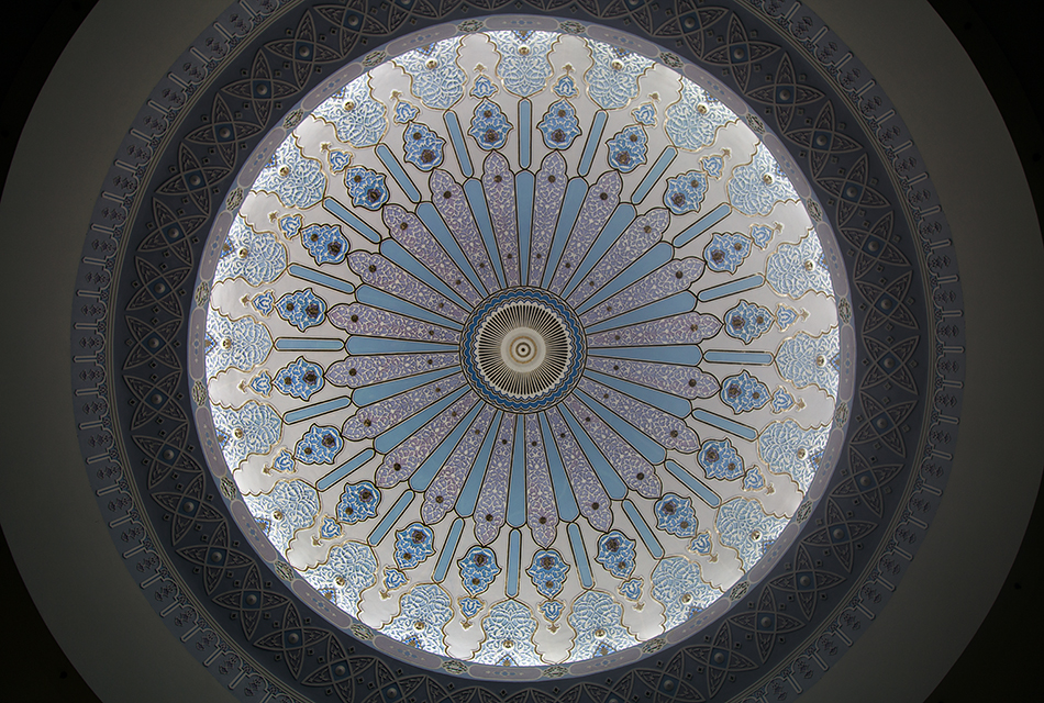 Kuala Lumpur, Ceiling Dome in the Islamic Art Museum