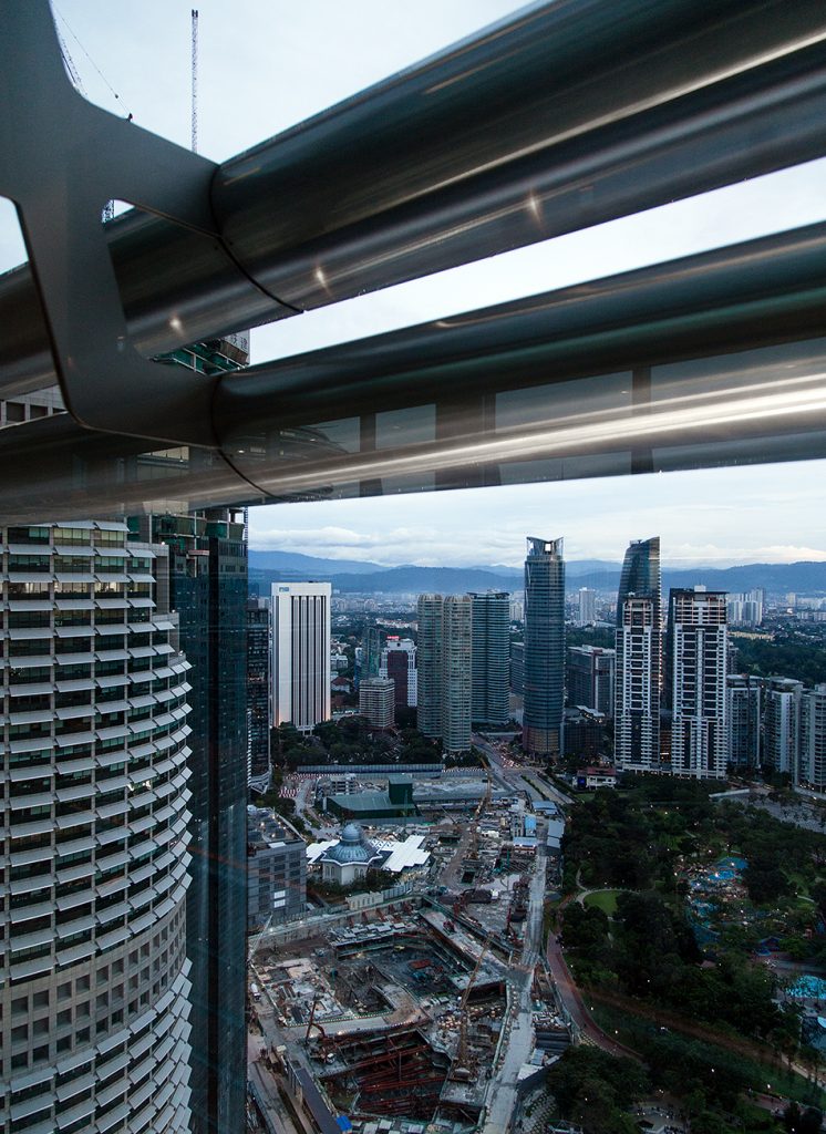 Fabian Fröhlich, Kuala Lumpur, Petronas Twin Towers, Evening