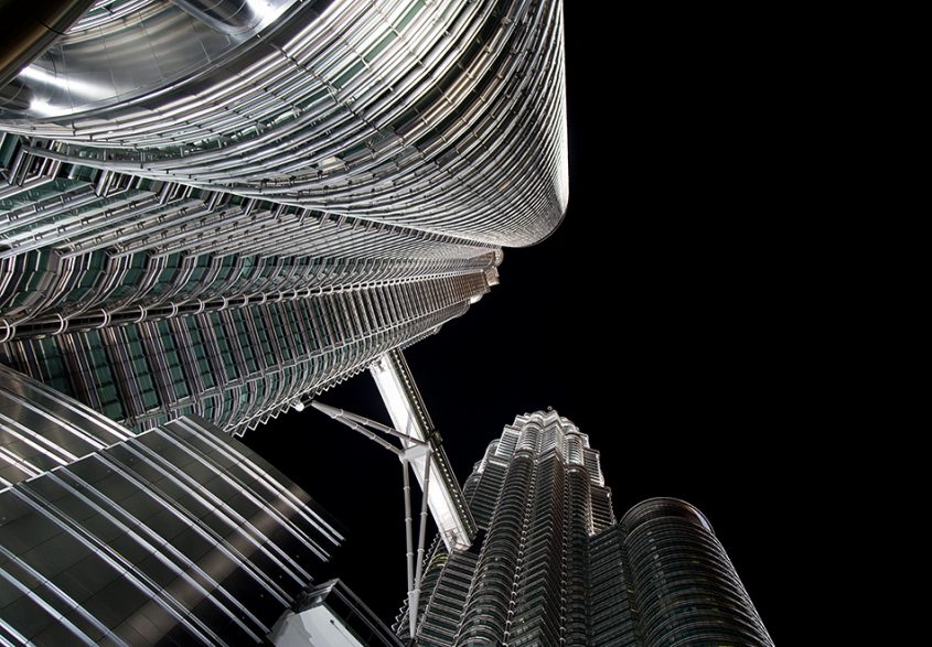 Fabian Fröhlich, Kuala Lumpur, Petronas Twin Towers, Night