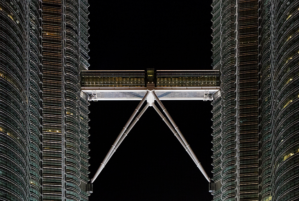 Fabian Fröhlich, Kuala Lumpur, Petronas Twin Towers, Skybridge
