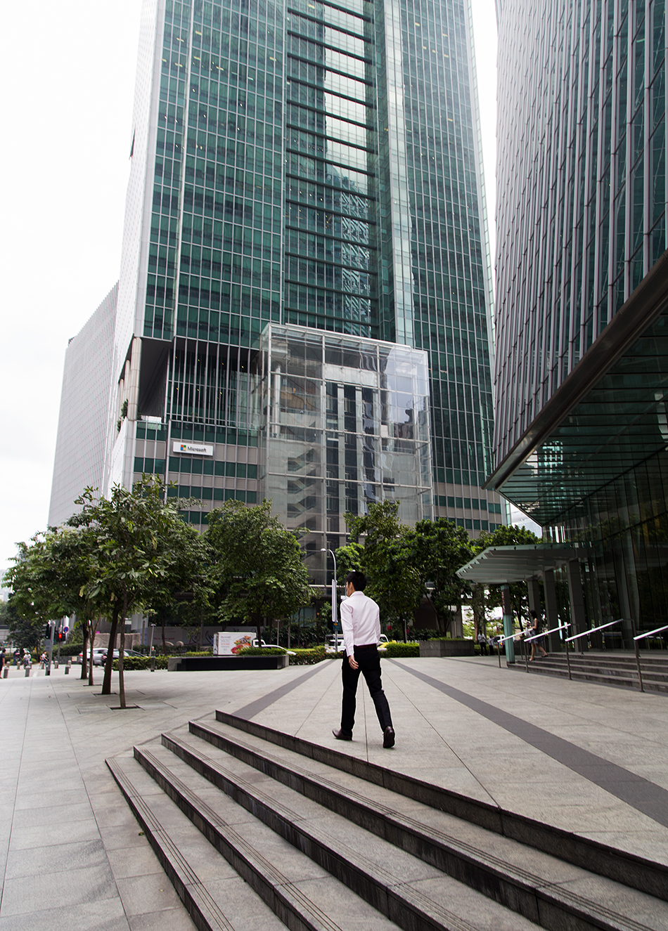 Fabian Fröhlich, Singapore, Financial District