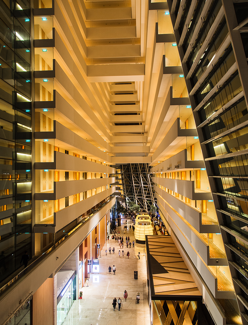 Fabian Fröhlich, Singapore, Marina Bay Sands, Hotel Lobby