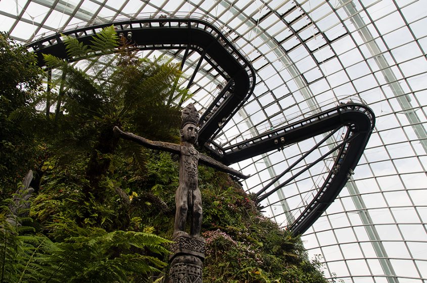 Fabian Fröhlich, Singapore, Gardens by the Bay, Totem Sculpture, Cloud Forest
