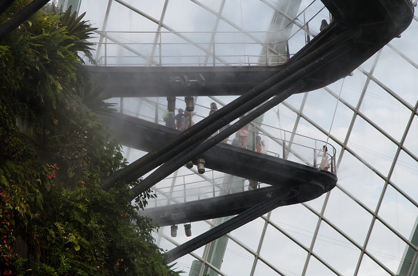 Fabian Fröhlich, Singapore, Gardens by the Bay, Skywalk in the Cloud Forest