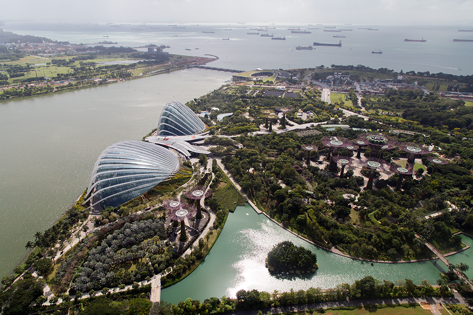 Fabian Fröhlich, Singapore, Gardens by the Bay, Panorama