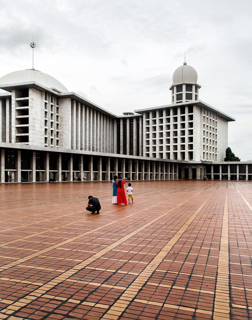 Fabian Fröhlich, Jakarta, Istiqlal Mosque