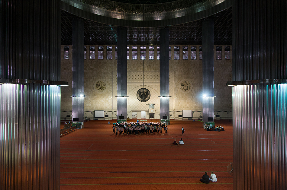 Fabian Fröhlich, Jakarta, Istiqlal Mosque