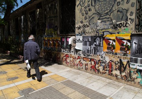 Fabian Fröhlich, Athen, Exarchia, Polytechnion