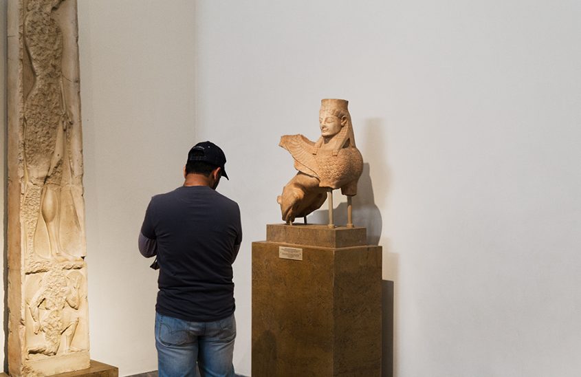 Fabian Fröhlich, National Archaeological Museum of Athens, Sphinx