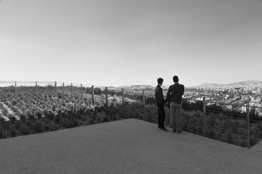 Athen, View from the Lighthouse, Stavros Niarchos Foundation Cultural Center von Renzo Piano