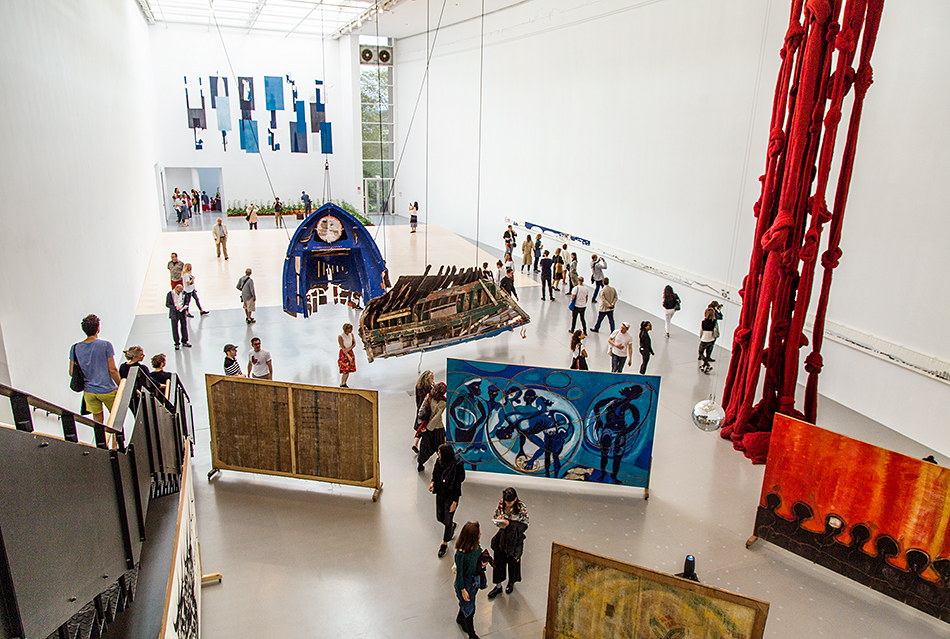 Fabian Fröhlich, documenta 14, Kassel, Main Hall, installation view