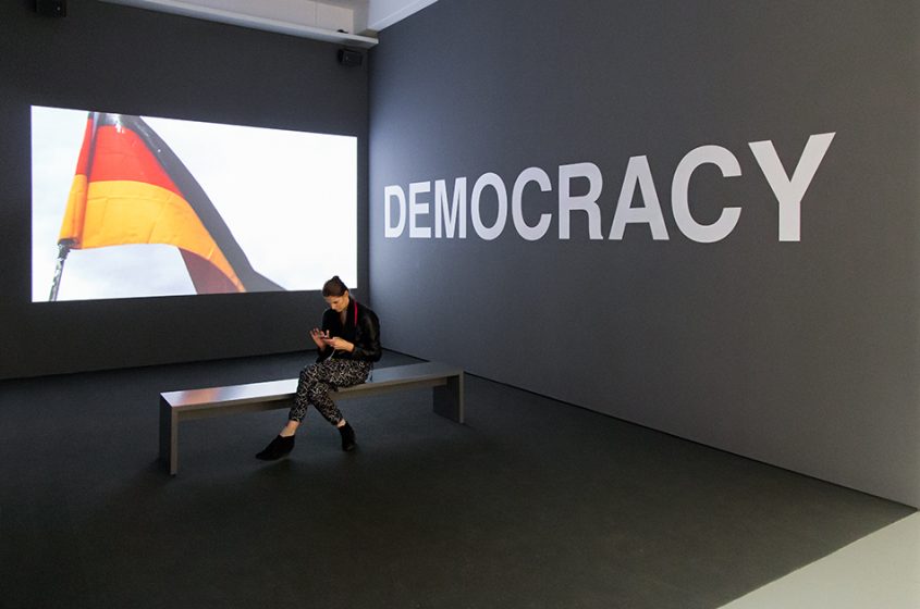 Fabian Fröhlich, documenta 14, Kassel, Fridericianum, EMST, Oliver Ressler, What is Democracy?