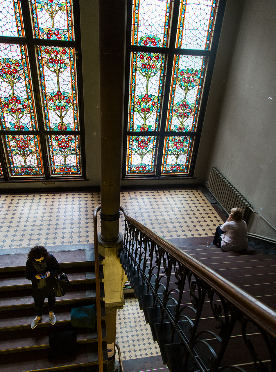 Fabian Fröhlich, Riga, Staircase at the Art Academy of Latvia