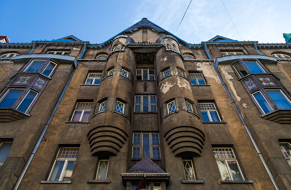 Fabian Fröhlich, Riga, Jugendstil, Alberta iela 11