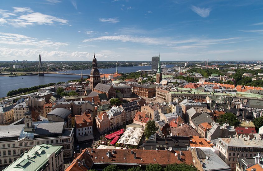 Riga, Historical Centre, Panorama