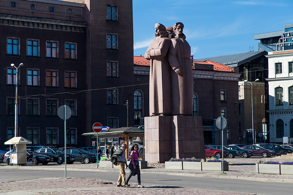 Riga, Historical Centre, Latvian Riflemen Monument