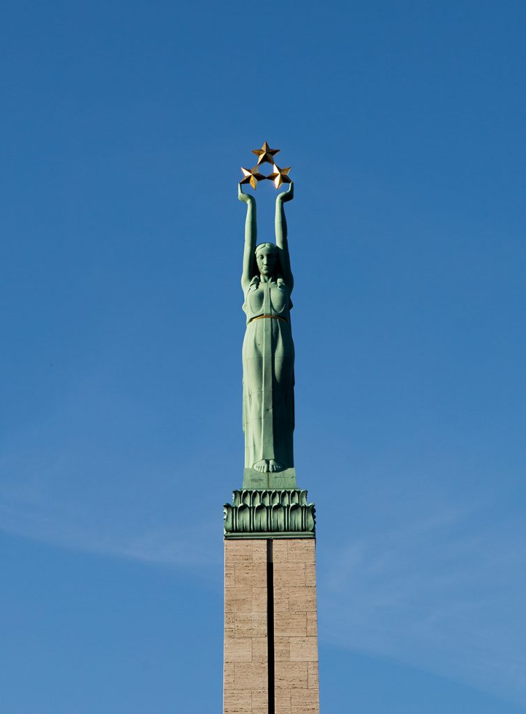 Fabian Fröhlich, Riga, Freedom Monument