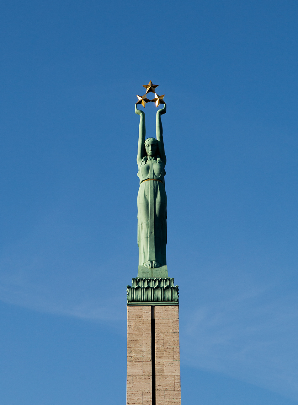 Fabian Fröhlich, Riga, Freedom Monument