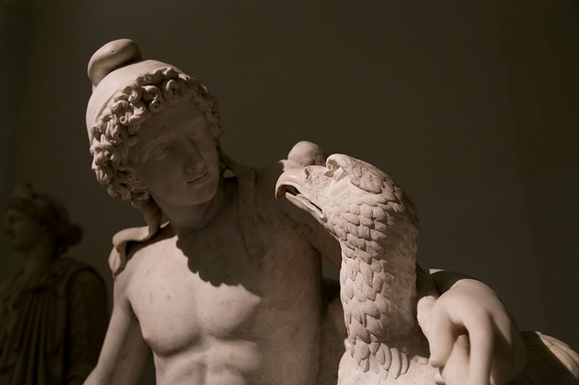 Neapel, Archäologisches Nationalmuseum, Ganymed und Jupiter