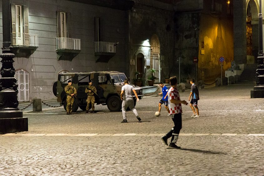 Neapel / Napoli, Piazza del Plebiscito