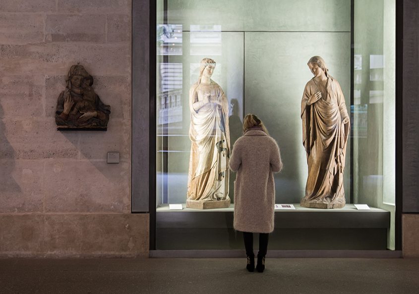 Fabian Fröhlich, Louvre, Nino Pisano, Madonna dell'annunciazione