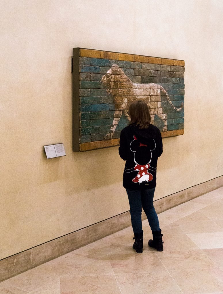 Fabian Fröhlich, Louvre, babylon lion
