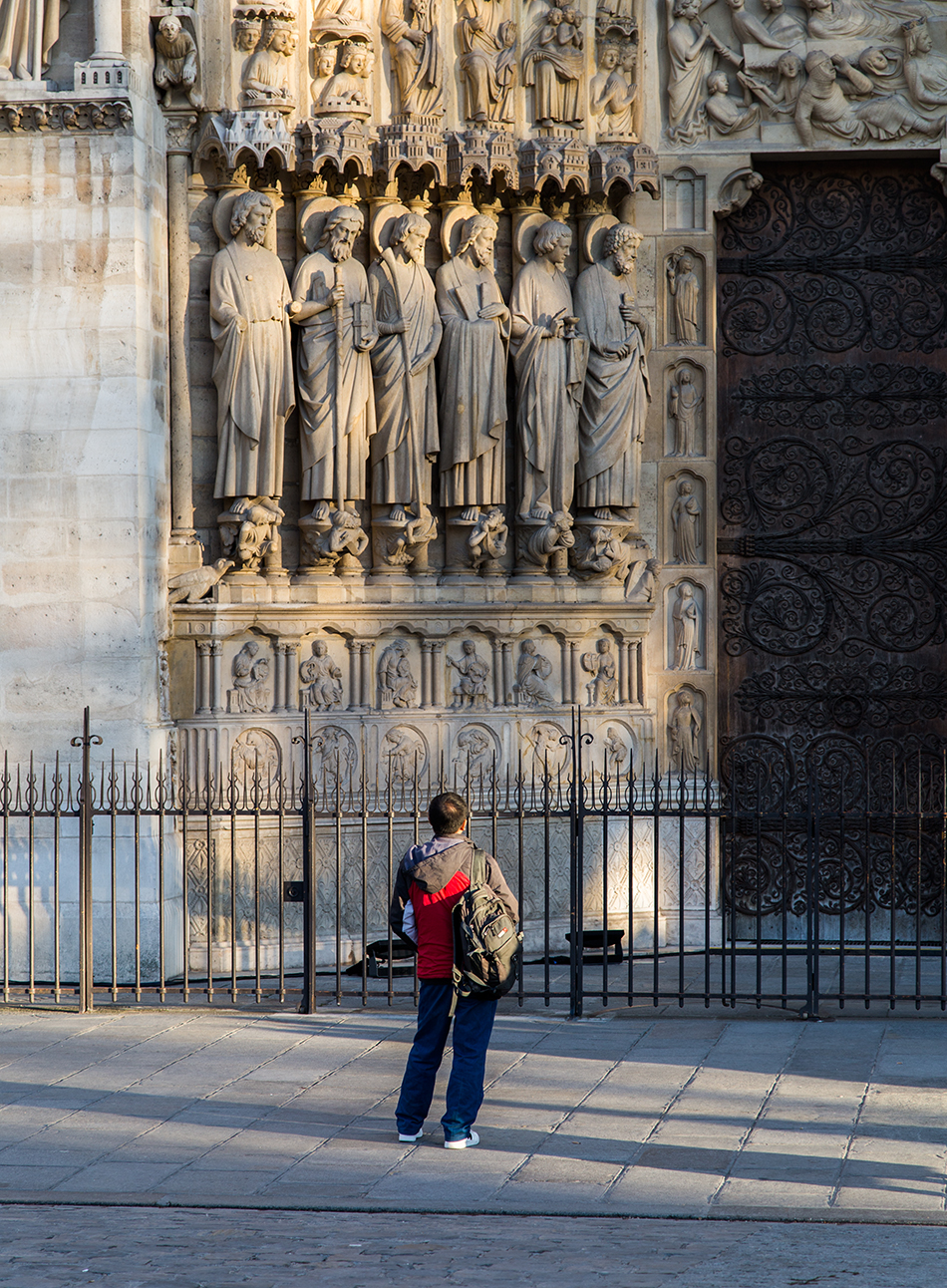 Fabian Fröhlich, Paris, Notre-Dame de Paris, Portal