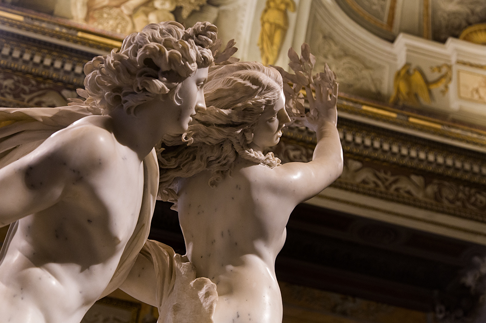 Rom, Galleria Borghese, bernini, Apollo und Daphne