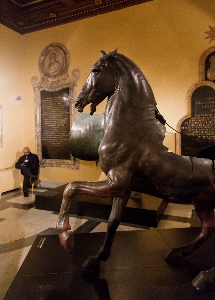 Rom, Kapitolinische Museen, Pferd von der Vicolo delle Palme