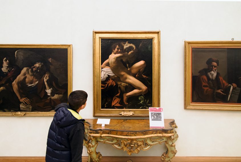 Rom, Kapitolinische Museen, Caravaggio,Johannes der Täufer