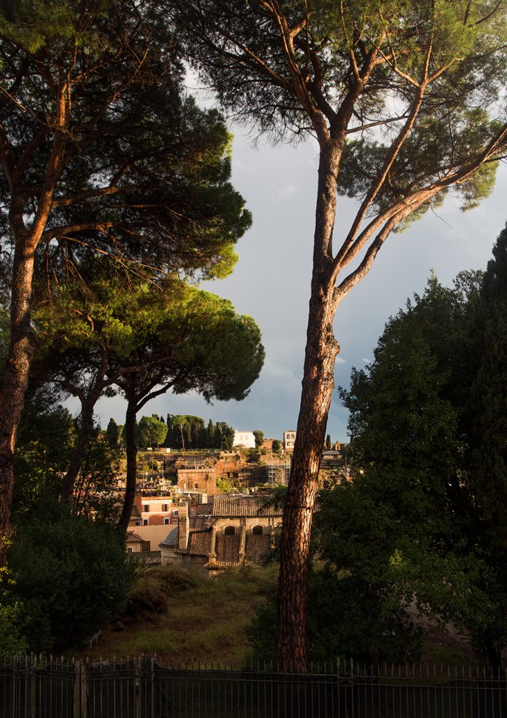 Rom, Kapitolinische Museen, Blick von der Terrasse