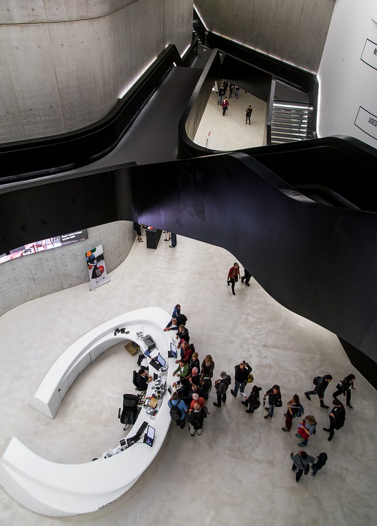 Rom, MAXXI, Entrance Hall